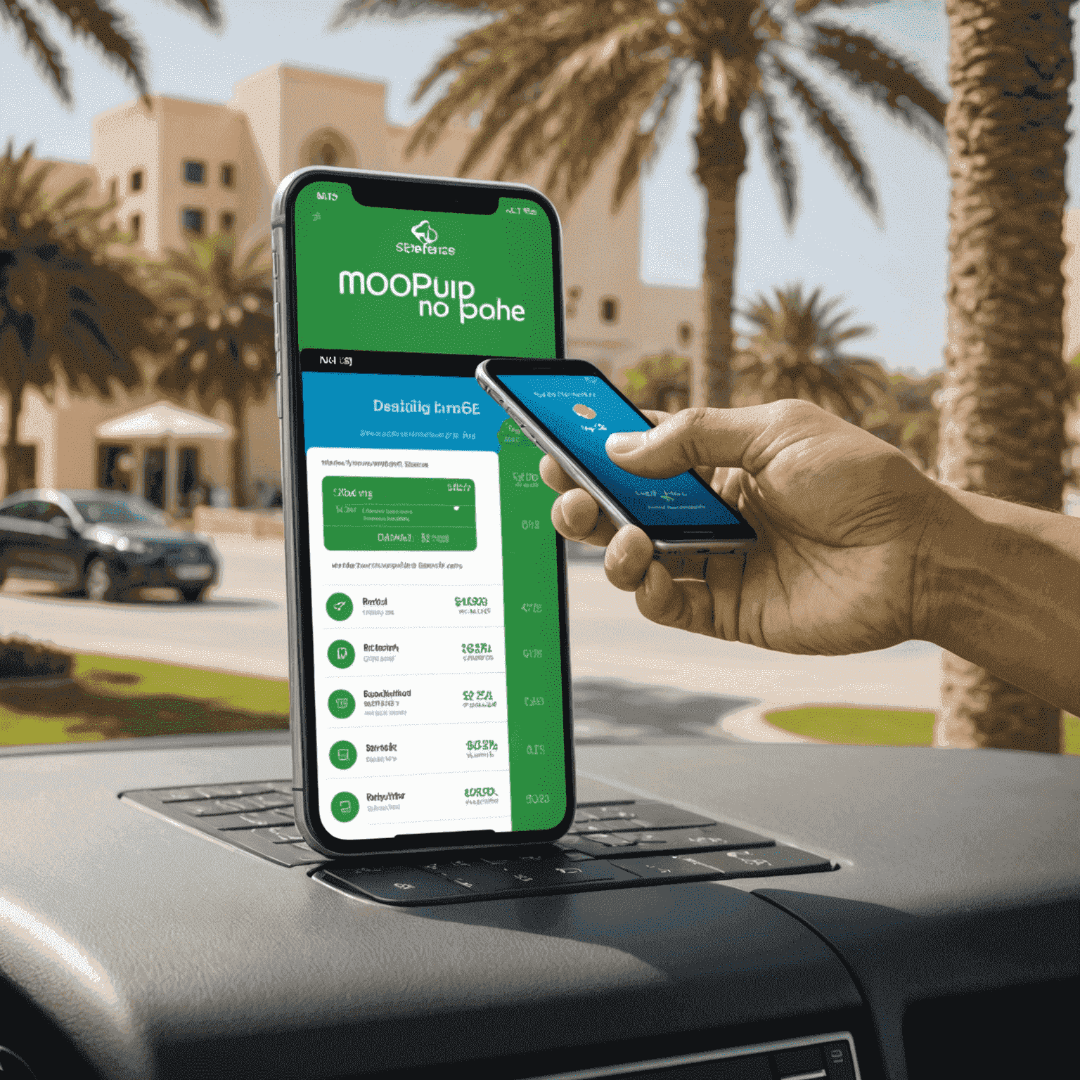 An image illustrating the convenience of topping up a prepaid mobile plan using pro-leading.com's online recharge service in the UAE